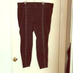Size 3 torrid lace up pants
